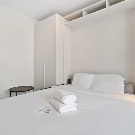 Modern Studio With Balcony In Apartment