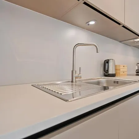 Modern Studio With Balcony In Apartment Luxembourg