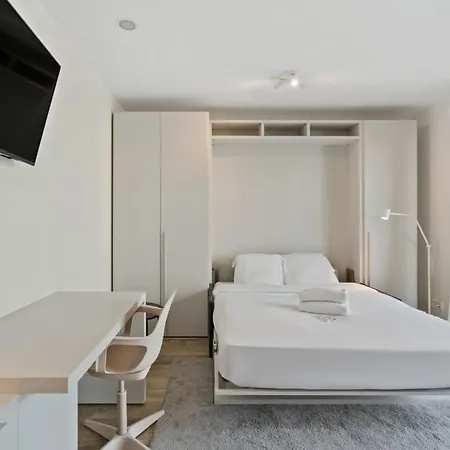 Modern Studio With Balcony In