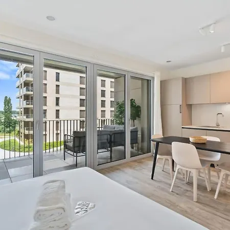 Modern Studio With Balcony In * Luxembourg